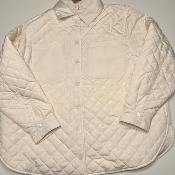 NWT Amazon Essentials Women's 2XL Relaxed Recycled Polyester‎ Quilted Shirt/Jack - Picture 1 of 7